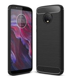 Силикон Polished Carbon Motorola G6 (Чёрный)