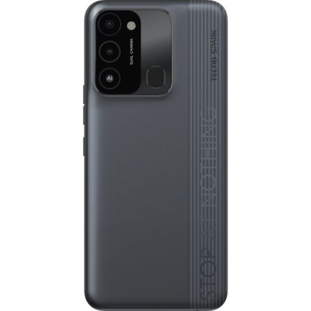 Мобильный телефон Tecno Spark 8C (KG5k) 4/128GB NFC (Magnet Black)