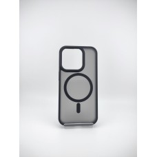 Чехол WAVE Matte Insane Case with MagSafe iPhone 15 Pro (Black)