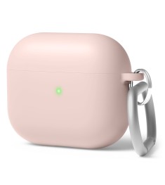 Чехол для наушников Full Silicone Case Apple AirPods 3 (08) Pink Sand