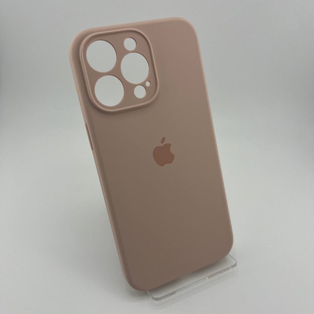 Силикон Original RoundCam Case Apple iPhone 15 Pro Max (08) Pink Sand