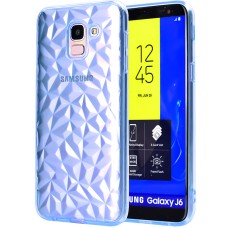 Силиконовый чехол Prism Case Samsung Galaxy J6 (2018) J600 (синий)