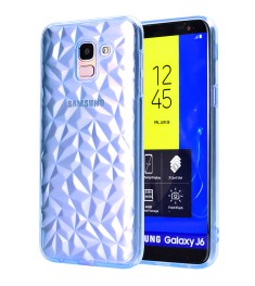 Силиконовый чехол Prism Case Samsung Galaxy J6 (2018) J600 (синий)