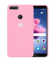 Силикон Original Case Logo Huawei P Smart (Розовый)