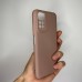 Силикон Original 360 ShutCam Case Xiaomi Redmi Note 11 / Note 11S (Тёмно-пудровый)