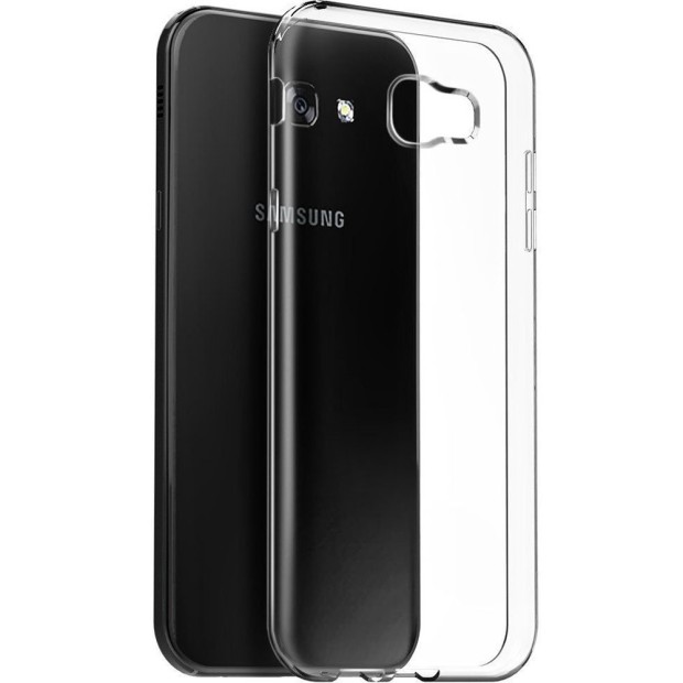 Силиконовый чехол WS Samsung Galaxy A5 (2017) A520 (Прозрачный)