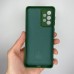 Силикон Original 360 ShutCam Case Samsung Galaxy A73 5G (Тёмно-зелёный)