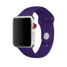 Ремешок Apple Watch Silicone 38 / 40 / 41 / SE (02) Ultra Violet