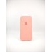 Силикон Original Square RoundCam Case Apple iPhone X / XS (14) Pink