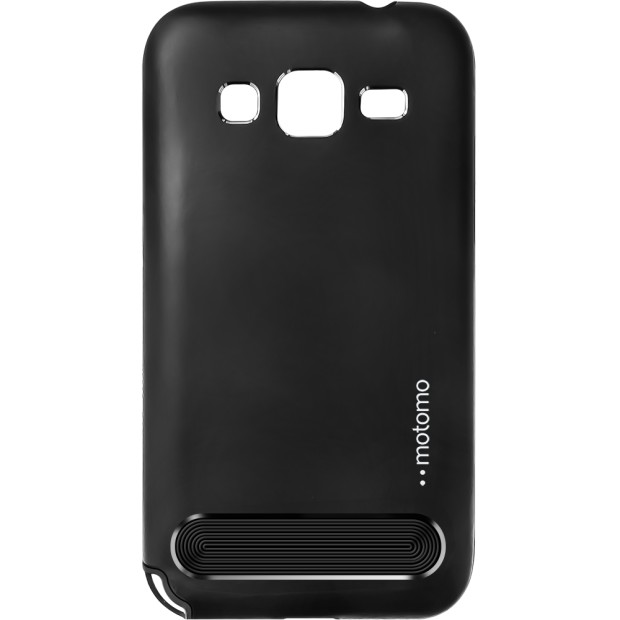 Бампер Motomo Metal Samsung Galaxy G360 (Чёрный)