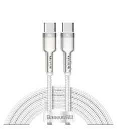 USB-кабель Baseus Cafule Special Edition 100W (2m) (Type-C) (Белый) CATJK-D