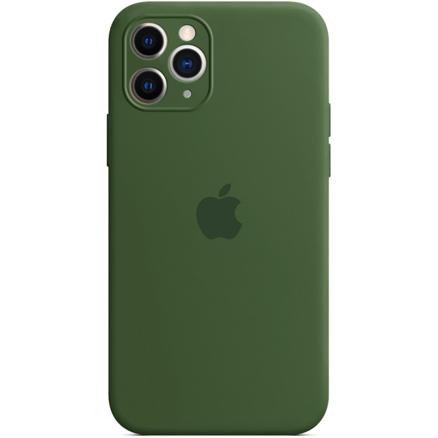 Силикон Original RoundCam Case Apple iPhone 11 Pro (52) Olive