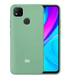 Силикон Original 360 Case Logo Xiaomi Redmi 9C (Бирюзовый)