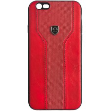 Силикон iPefet Ferrari Apple iPhone 6 / 6s (Красный)