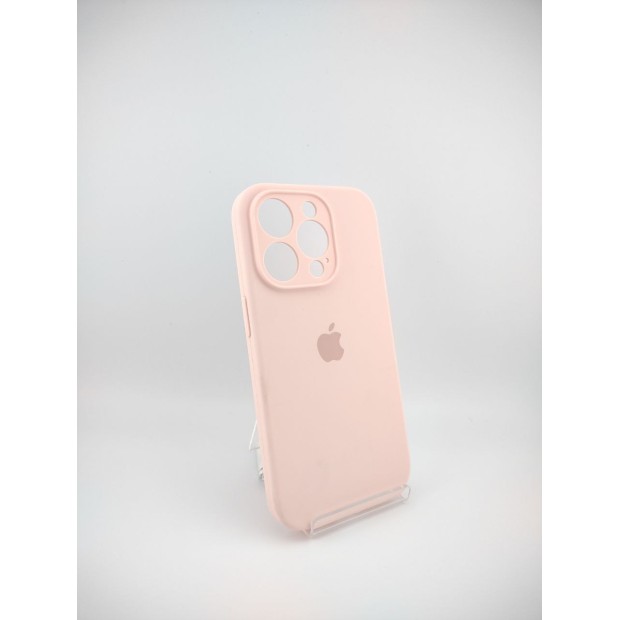 Силикон Original RoundCam Case Apple iPhone 14 Pro (Chalk Pink)