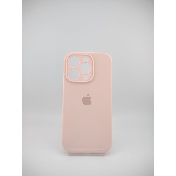 Силикон Original RoundCam Case Apple iPhone 14 Pro (Chalk Pink)