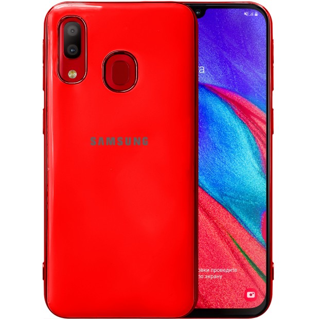 Силикон Zefir Case Samsung Galaxy A40 (2019) (Красный)