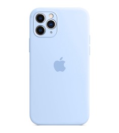 Силикон Original RoundCam Case Apple iPhone 11 Pro Max (53) Sky Blue