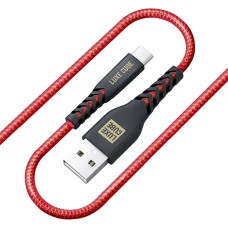USB-кабель LuxeCube Kevlar Premium (MicroUSB) (Красный)
