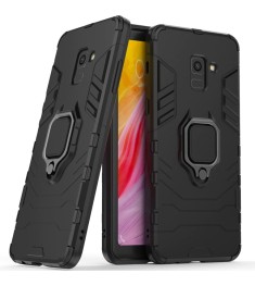 Бронь-чехол Ring Armor Case Samsung Galaxy A8 (2018) A530 (Чёрный)