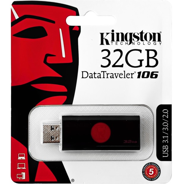 USB флеш-накопитель Kingston DT106 32Gb