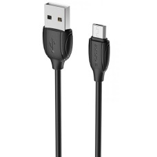 USB-кабель Borofone BX19 Benefit (MicroUSB) (Чёрный)