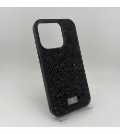 Чехол Bling World Rock Diamond iPhone 15 Pro (Black Titanium)