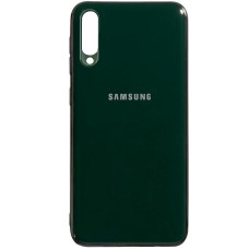 Силиконовый чехол Zefir Case Samsung Galaxy A30s / A50 / A50s (2019) (Темно-зелёный)