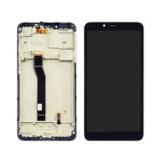 Дисплей для Xiaomi Redmi 6/ 6A с чёрным тачскрином и корпусной рамкой