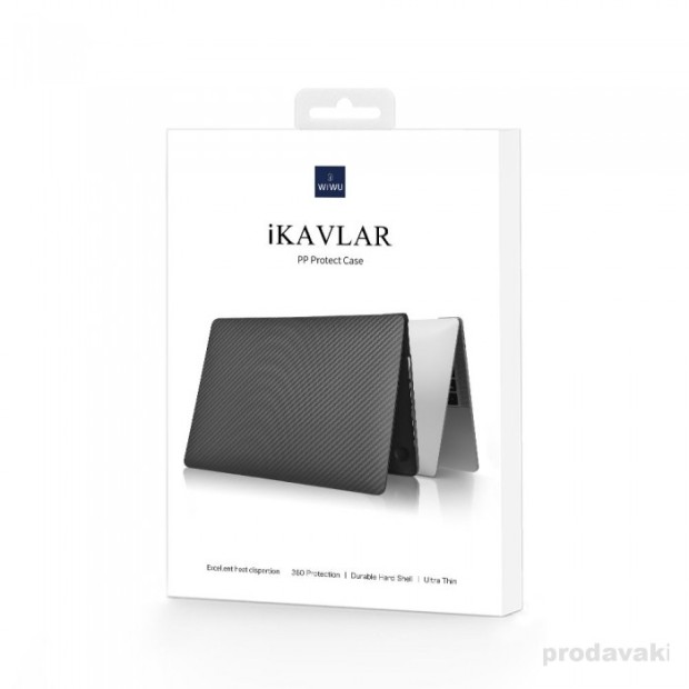 Накладка WIWU iKavlar Crystal Shield MacBook Pro 16.2" A2485/A2780 (Black)