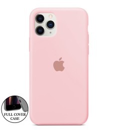 Силикон Original Round Case Apple iPhone 11 Pro Max (08) Pink Sand