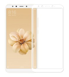 Защитное стекло 3D Xiaomi Mi6x / Mi A2 White