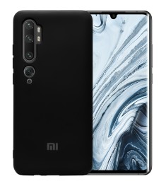 Силикон Original 360 Case Logo Xiaomi Mi CC9 Pro / Note 10 (Чёрный)