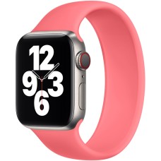 Ремешок Silicone Apple Watch Solo Loop (M) 42 / 44 mm (Pink Punch)