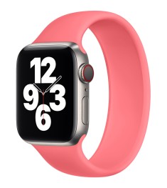 Ремешок Silicone Apple Watch Solo Loop (M) 42 / 44 mm (Pink Punch)