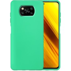 Силикон Original 360 Case Xiaomi Poco X3 (Бирюзовый)