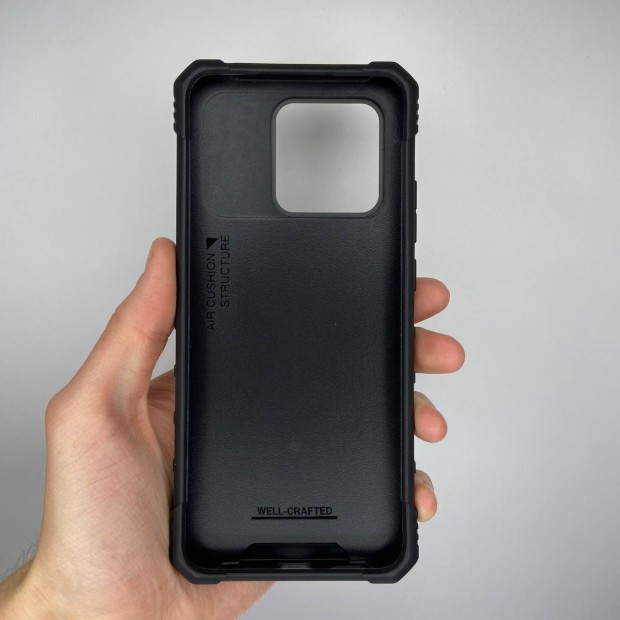Бронь-чехол Ring Armor Case Xiaomi Redmi 12C / 10C / Poco C40 (Чёрный)