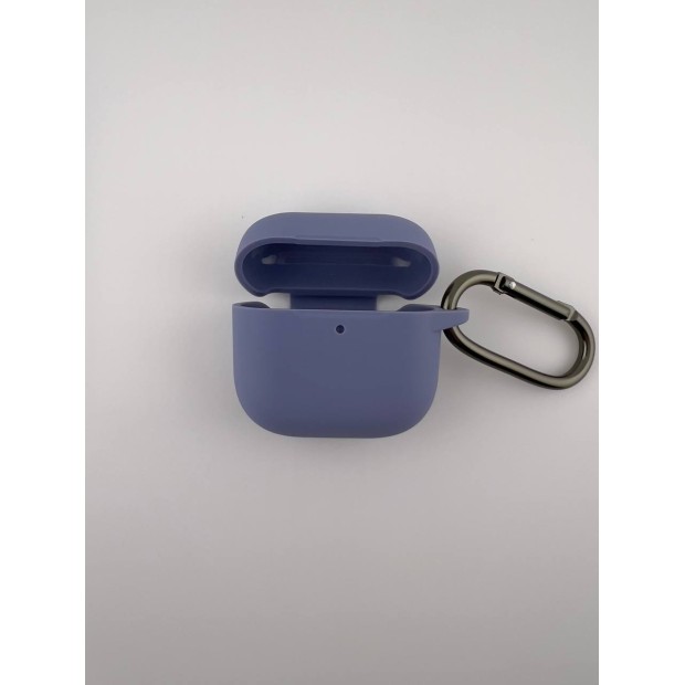 Чехол для наушников Full Silicone Case Apple AirPods 4 (42) Shadow Blue