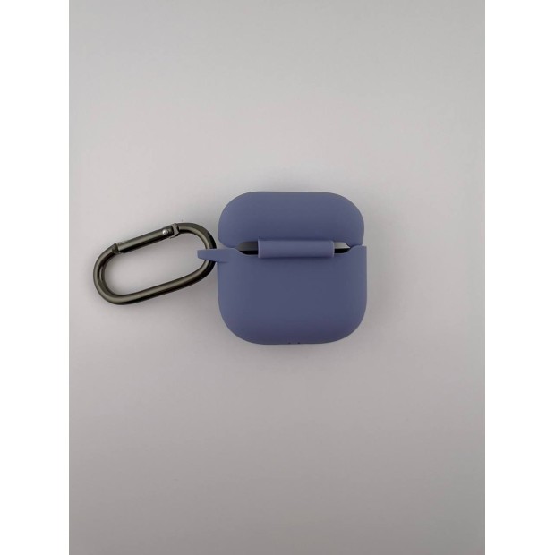 Чехол для наушников Full Silicone Case Apple AirPods 4 (42) Shadow Blue