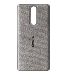 Силикон Textile Nokia 8 (Серый)