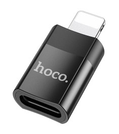 OTG-переходник Hoco UA17 (Type-C - USB 3.0) (Чёрный)