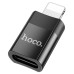 OTG-переходник Hoco UA17 (Type-C - USB 3.0) (Чёрный)
