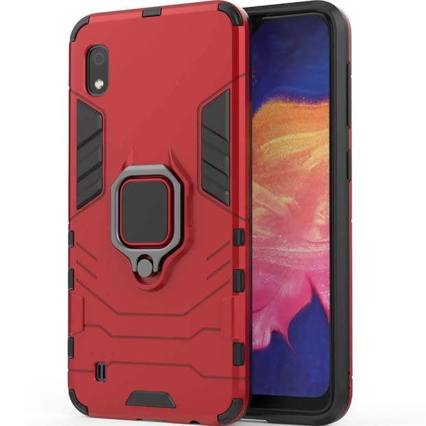 Бронь-чехол Ring Armor Case Samsung Galaxy A10 (2019) (Красный)