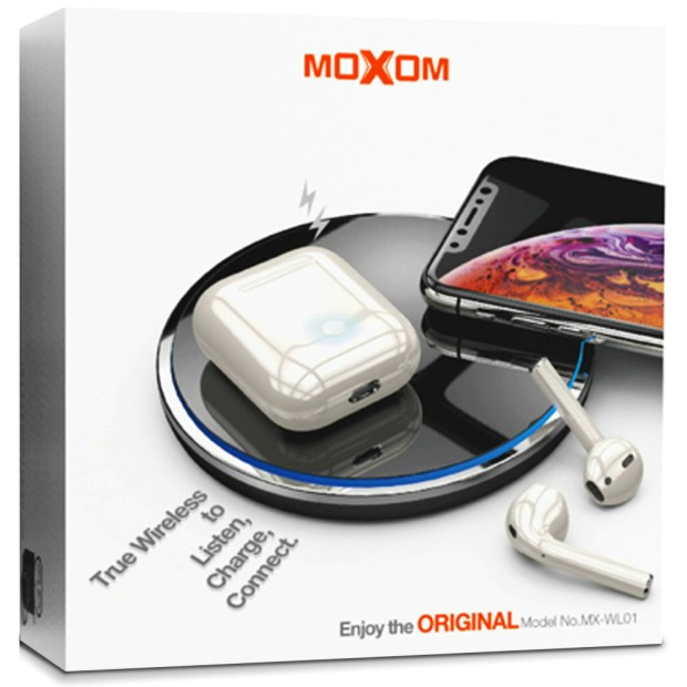 Гарнитура Moxom MX-WL01S Bluetooth (White)