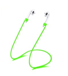 Силиконовый шнурок для Apple Airpods 55cm (Зелёный)