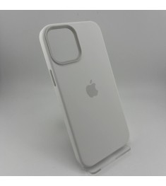 Чехол Silicone Case with MagSafe Apple iPhone 12 Pro Max (White)