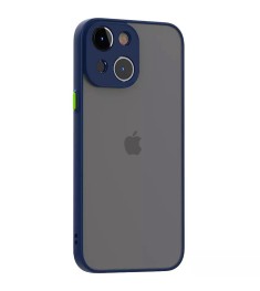 Накладка Totu Gingle Series Apple iPhone 14 (Тёмно-синий)