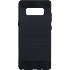 Силиконовый чехол Polished Carbon Samsung Galaxy Note 8 (Чёрный)
