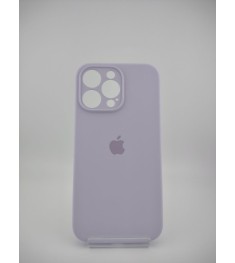 Силикон Original RoundCam Case Apple iPhone 14 Pro Max (71) Light Glycine