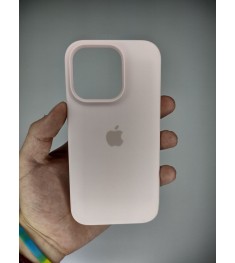 Силикон Original Round Case Apple iPhone 14 Pro (Chalk Pink)